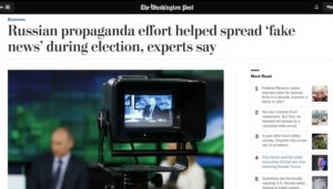 Washington Post's Russian Fake News Propaganda Article